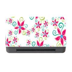 Flower Beauty Sexy Rainbow Sunflower Pink Green Blue Memory Card Reader With Cf by Mariart