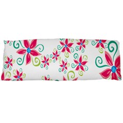 Flower Beauty Sexy Rainbow Sunflower Pink Green Blue Body Pillow Case (dakimakura) by Mariart