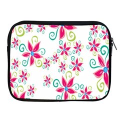 Flower Beauty Sexy Rainbow Sunflower Pink Green Blue Apple Ipad 2/3/4 Zipper Cases