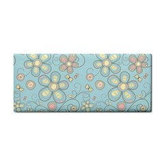 Flower Blue Butterfly Bird Yellow Floral Sexy Cosmetic Storage Cases by Mariart