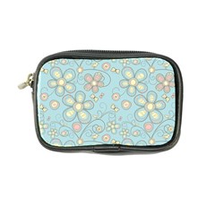 Flower Blue Butterfly Bird Yellow Floral Sexy Coin Purse