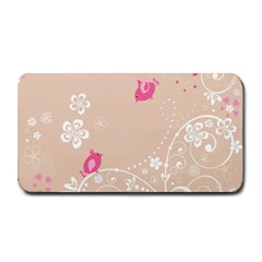 Flower Bird Love Pink Heart Valentine Animals Star Medium Bar Mats by Mariart