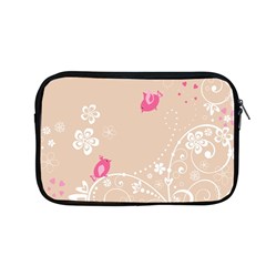 Flower Bird Love Pink Heart Valentine Animals Star Apple Macbook Pro 13  Zipper Case