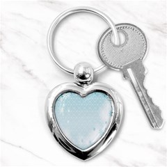 Flower Blue Polka Plaid Sexy Star Love Heart Key Chains (Heart) 