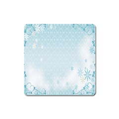 Flower Blue Polka Plaid Sexy Star Love Heart Square Magnet