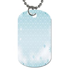 Flower Blue Polka Plaid Sexy Star Love Heart Dog Tag (Two Sides)