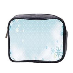 Flower Blue Polka Plaid Sexy Star Love Heart Mini Toiletries Bag 2-Side