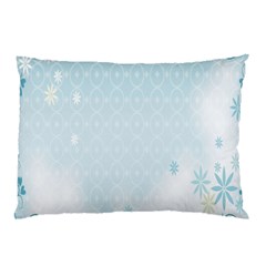 Flower Blue Polka Plaid Sexy Star Love Heart Pillow Case (Two Sides)