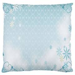 Flower Blue Polka Plaid Sexy Star Love Heart Large Cushion Case (One Side)