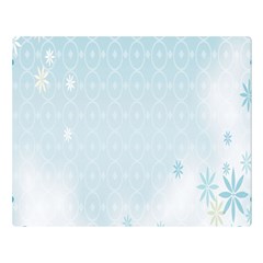 Flower Blue Polka Plaid Sexy Star Love Heart Double Sided Flano Blanket (Large) 