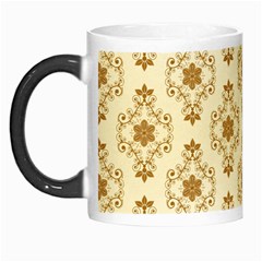 Flower Brown Star Rose Morph Mugs by Mariart