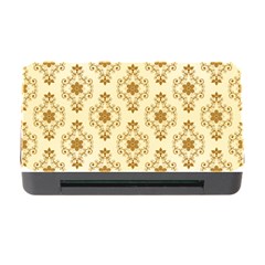 Flower Brown Star Rose Memory Card Reader With Cf