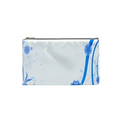 Flower Blue Sunflower Star Sexy Cosmetic Bag (small) 