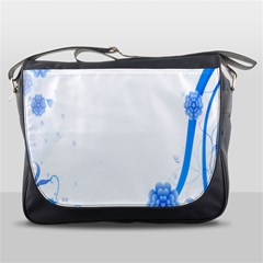 Flower Blue Sunflower Star Sexy Messenger Bags