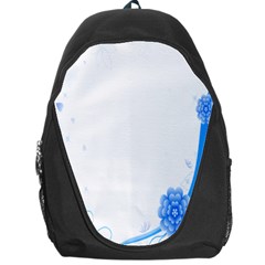 Flower Blue Sunflower Star Sexy Backpack Bag