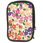 Flower Floral Rainbow Rose Compact Camera Cases Front