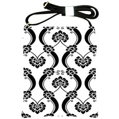 Flower Floral Black Sexy Star Black Shoulder Sling Bags