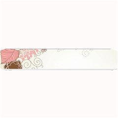 Flower Floral Rose Sunflower Star Sexy Pink Small Bar Mats by Mariart