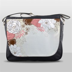 Flower Floral Rose Sunflower Star Sexy Pink Messenger Bags