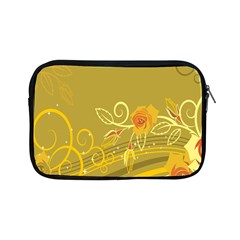 Flower Floral Yellow Sunflower Star Leaf Line Gold Apple Ipad Mini Zipper Cases by Mariart