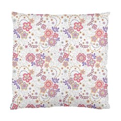 Flower Floral Sunflower Rose Purple Red Star Standard Cushion Case (one Side) by Mariart