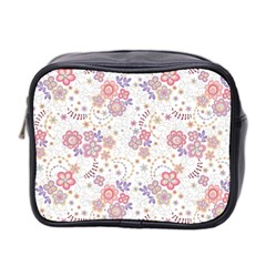 Flower Floral Sunflower Rose Purple Red Star Mini Toiletries Bag 2-side