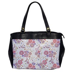 Flower Floral Sunflower Rose Purple Red Star Office Handbags by Mariart