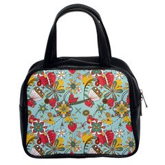 Flower Fruit Star Polka Rainbow Rose Classic Handbags (2 Sides) by Mariart