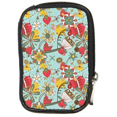 Flower Fruit Star Polka Rainbow Rose Compact Camera Cases by Mariart