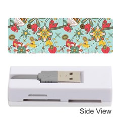 Flower Fruit Star Polka Rainbow Rose Memory Card Reader (stick)  by Mariart