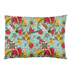 Flower Fruit Star Polka Rainbow Rose Pillow Case (two Sides)