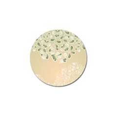 Flower Frame Green Sexy Golf Ball Marker