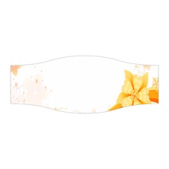 Flower Floral Yellow Sunflower Star Leaf Line Stretchable Headband by Mariart