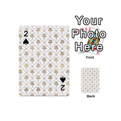 Flower Leaf Gold Playing Cards 54 (mini) 