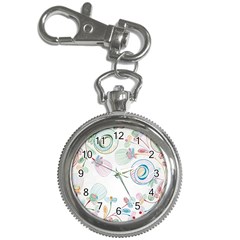 Flower Rainbow Circle Polka Leaf Sexy Key Chain Watches by Mariart