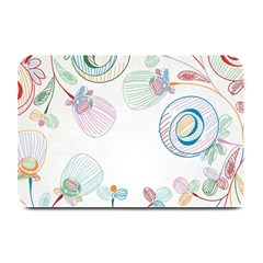 Flower Rainbow Circle Polka Leaf Sexy Plate Mats