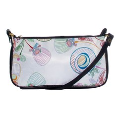 Flower Rainbow Circle Polka Leaf Sexy Shoulder Clutch Bags