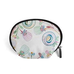 Flower Rainbow Circle Polka Leaf Sexy Accessory Pouches (small) 