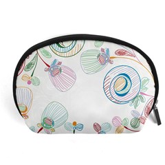 Flower Rainbow Circle Polka Leaf Sexy Accessory Pouches (large)  by Mariart