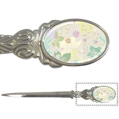 Flower Rainbow Star Floral Sexy Purple Green Yellow White Rose Letter Openers