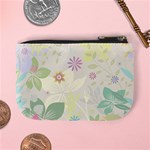 Flower Rainbow Star Floral Sexy Purple Green Yellow White Rose Mini Coin Purses Back