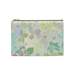 Flower Rainbow Star Floral Sexy Purple Green Yellow White Rose Cosmetic Bag (medium)  by Mariart