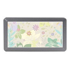 Flower Rainbow Star Floral Sexy Purple Green Yellow White Rose Memory Card Reader (mini) by Mariart