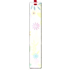 Flower Rainbow Star Floral Sexy Purple Green Yellow White Rose Large Book Marks by Mariart