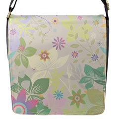 Flower Rainbow Star Floral Sexy Purple Green Yellow White Rose Flap Messenger Bag (s) by Mariart