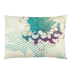 Flower Rose Purple Sunflower Lotus Pillow Case