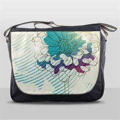 Flower Rose Purple Sunflower Lotus Messenger Bags