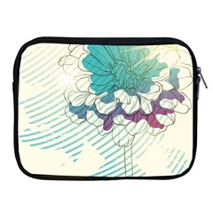 Flower Rose Purple Sunflower Lotus Apple Ipad 2/3/4 Zipper Cases by Mariart