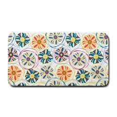 Flower Rainbow Fan Sunflower Circle Sexy Medium Bar Mats by Mariart