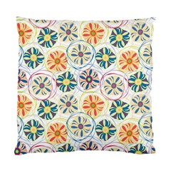 Flower Rainbow Fan Sunflower Circle Sexy Standard Cushion Case (two Sides)